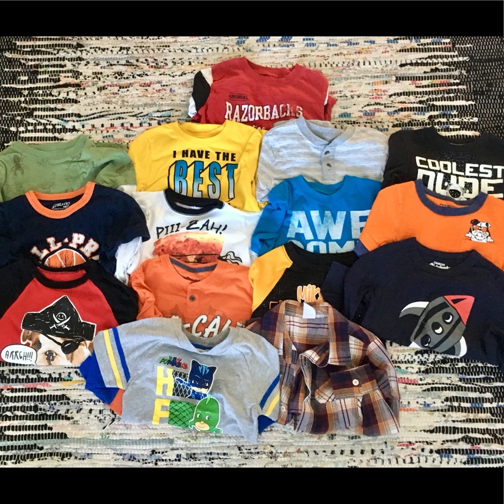 Lot of Long Sleeve Shirts 3T